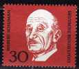 Porträt Politiker R. Schumann Frankreich 1968 BRD 556 Aus Block 4 ** 1€ Todestag Bundeskanzler Adenauer Stamp Of Germany - Sir Winston Churchill