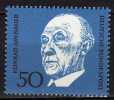 Porträt Des 1.Kanzler Von Deutschland 1968 BRD 557 Aus Block 4 ** 1€ Todestag Bundeskanzler Dr.Adenauer Stamp Of Germany - Sir Winston Churchill