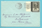 415 Op Brief Met Randvel Met Drukdatum 1935, Met Stempel BRUXELLES - Storia Postale