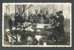 FUNERAL, DEAD  OLD WOMAN  IN CASKET COFFIN,  OLD REAL PHOTO  POSTCARD - Funérailles