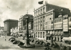 LA CORUNA BANCO HISPANO AMERICANO REAL PHOTO CARTE POSTALE  POSTCARD TARJETA POSTAL COCHES VOITURES AMERICAN CARS - La Coruña