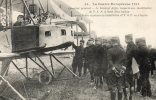 ORIGINAL BIPLAN GENERAL JOFFRE INSPECTE UNE INSTALLATION DE TSF AEROPLANE - 1914-1918: 1st War