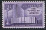 1956 USA 5th International Philatelic Exhibition Stamp Sc#1076 FIPEX New York Coliseum Columbus Monument - Ongebruikt