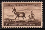 1956 USA  Wildlife Conservation,Pronghorn Antelope Stamp Sc#1078 Animal - Unused Stamps