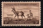 1956 USA  Wildlife Conservation,Pronghorn Antelope Stamp Sc#1078 Animal - Neufs
