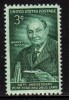1956 USA Pure Food & Drug Law Stamp Sc#1080 Famous HARVEY W. WILEY Microscope - Nuovi