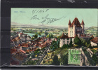 SUISSE Carte Postale De Thun 1908 - Cachet Ambulant N° 9 - Griffe BERN - Otros & Sin Clasificación