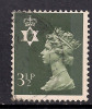 NORTHERN IRELAND GB 1974 3 1/2p Olive Grey Used SG N115.. ( 281 ) - Irlande Du Nord