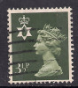 NORTHERN IRELAND GB 1974 3 1/2p Olive Grey Used SG N115. ( F201 ) - Northern Ireland