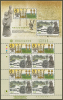 South Korea 2004 Cultural Treasures Of Heritages Stamps Sheetlet  Park Buddha Pond Stone Lion Gold - Budismo