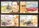St Vincent 1987 Automotive Pioneers And Vehicles Car MNH - St.Vincent (1979-...)