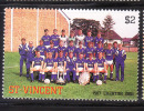 St Vincent 1987 Soccer Teams Everton MNH - St.Vincent (1979-...)