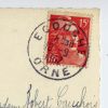 Cachet Manuel --ECOUCHE--61--Orne-du 19-9-1952---Marianne De Gandon  Sur Carte Postale  Bagnoles De L´Orne - Handstempel