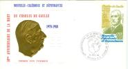 NOUVELLE CALEDONIE ENV 1° JOUR DE GAULLE 15/11/1980 - De Gaulle (Generale)
