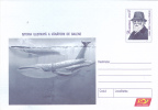 HUNTING,WHALES BALEINS,SVEND FOYN, 1 STATIONERY COVERS ENTIER POSTAL UNUSED 2004,ROMANIA. - Walvissen