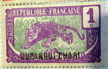 Ubangui Big Cat 1c - Mint Hinged - Altri & Non Classificati