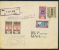 Guatemala 1939 YT280 (2x Torre Reformador), 282 (Correos), 284 (Congreso) 298Da (1939) Circ. A Bolivia. 4 Scan - Guatemala