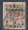 1948 OCC. INGLESE TRIPOLITANIA USATO BMA 10 MAL - RR9662 - Tripolitaine