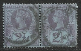 # Gran Bretagna - 2 1/2 P. Usato/used - N. SG 201 - N. Unificato 95 Coppia - Used Stamps