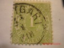 WURTTEMBURG, SCOTT,# 54, 1kr YELLOW GREEN, USED - Oblitérés