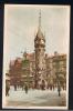 RB 817 - 1920 Postcard - Clock Tower Leicester Leicestershire - Rearsby Postmark - Leicester