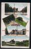 RB 817 - 1906 Multiview (7 Views Inc Midland Railway Station) Postcard - Leicester Leicestershire - Leicester