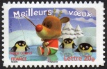 France Autoadhésif ** N°   98 Ou 3987 - Meilleurs Voeux 2007 - Renne Pêchant Et Manchot S Se Baignant - Unused Stamps