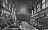 FOTO AK   OXFORD  CHRIST CHURCH  , DINING HALL      ~ 1930 - Oxford