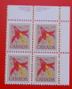 CANADA 1977 FLOWERS BLOCK MNH** - Neufs