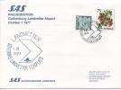 Sweden SAS Inauguration Gothenburg-Landvetter Airport 1-10-1977 - Lettres & Documents