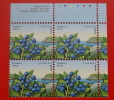 CANADA 1991 BLUEBERRY  BLOCK MNH** - Neufs