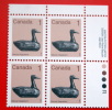 CANADA 1982 DECOY  BLOCK MNH** - Neufs