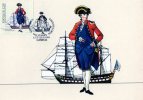 Portugal 1983 Military Uniforms 12.5 Maximum Card - Naval, Ships - Cartoline Maximum