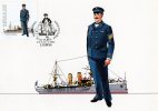 Portugal 1983 Military Uniforms 30.0 Maximum Card - Naval, Ships - Maximumkaarten