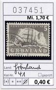 Grönland - Greenland -  Michel 41 - Oo Oblit. Used Gebruikt - - Usados