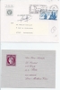 TAAF, Lettre Avec Carte De Voeux à L 'interieur Du Président De La Poste - Covers & Documents