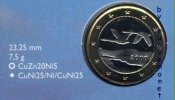FINLANDIA 2000 1 Euro FDC BU DA DIVISIONALE - Finlandia