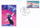 EUROPEAN CAMPIONSHIP 2002,ZAGREB- CROATIA, Cover With TABLE TENNIS Obliteration Concordante CLUJ-NAPOCA ROMANIA - Tischtennis