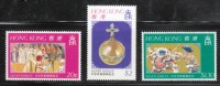 Hong Kong 1977 Scott 335-7 Silver Jubilee MHR* - Neufs