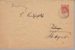 Heimat De BW Herrenberg 1898-01-17 Auf Dienst-GS 10Pf. Nach Stuttgart - Postal  Stationery