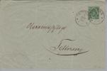 Heimat De BW Tettnang 1898-09-03 Dienst-GS 5Pf. Ortsbrief - Interi Postali