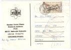 Czechoslovakia 1985 POSTAL CARD RETOUR LONDON JASLOVSKE BOHUNICE ATOMOVA ELEKTRAREN POSTMARK - Atomo