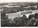 ASNIERES 27 Eure En Avion Au Dessus Du Sanatorium De La Musse Pavillon N° 3 Date 18-07-58 Carte Dentelée Véritable Photo - Arnières