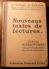 Nouveaux Textes De Lectures Auriac/havard - 6-12 Years Old