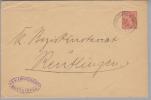 Heimat De BW Rottenburg 1908-12-04 Auf Dienst-GS Nach Reutlingen - Postal  Stationery