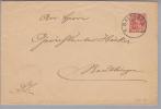 Delcampe - Heimat De BW Balingen 1906-09-29 Auf Dienst-GS Nach Reutlingen - Ganzsachen