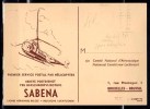 1er Service Postal Par Hélicoptère De La Sabena - Other & Unclassified