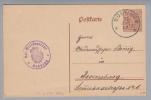 Heimat De BW Bodnegg 1918-08-11 Auf Dienst-GS Nach Ravensburg - Interi Postali