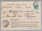 Heimat TI Lugano 1940-09-04 Empfangsschein - Cartas & Documentos