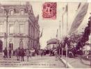 33.......Coutras.......Pl Ace  De L'Hotel De Ville Jour De Concours De Pêche A La Ligne - Autres & Non Classés